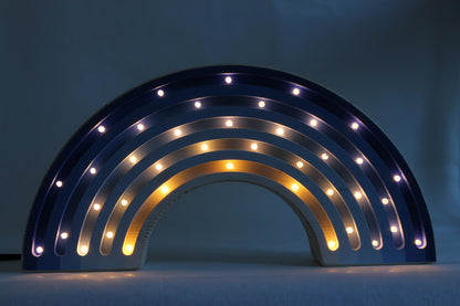 Regenbooglamp Blauw