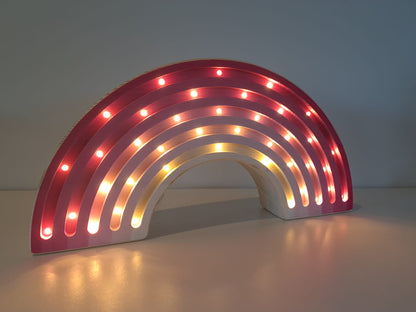 Regenbooglamp Roze